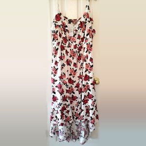 Torrid Floral Print HighLow Dress NWT